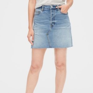 Gap 1969 collection denim skirt